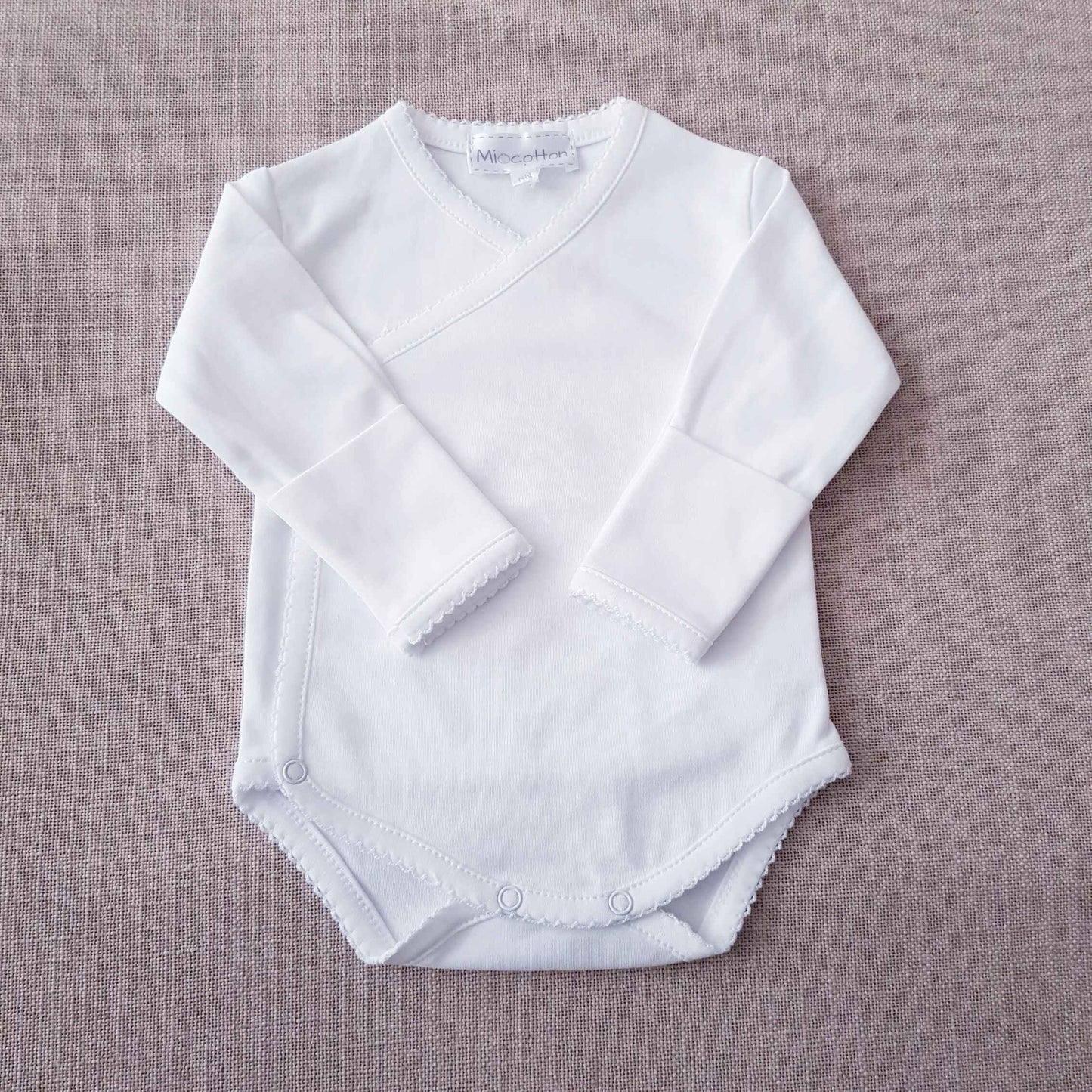 Body cruzado blanco