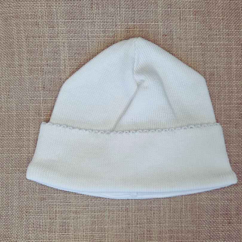 Gorrito Punto Inglés blanco