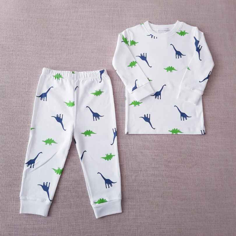 Pijama Dinosaurios de Algodón Pima