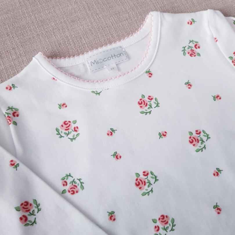 Pijama Rositas de Algodón Pima