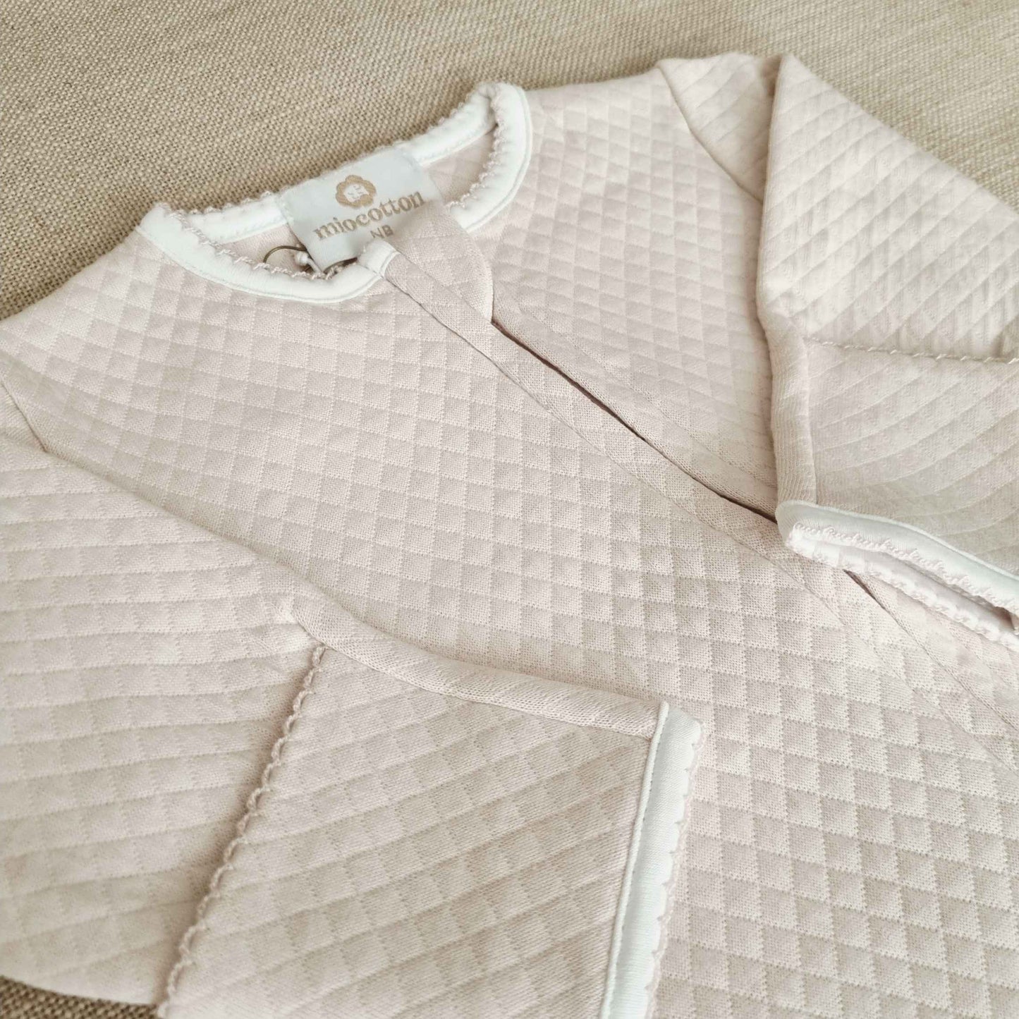Pijama Rombo con cierre nude