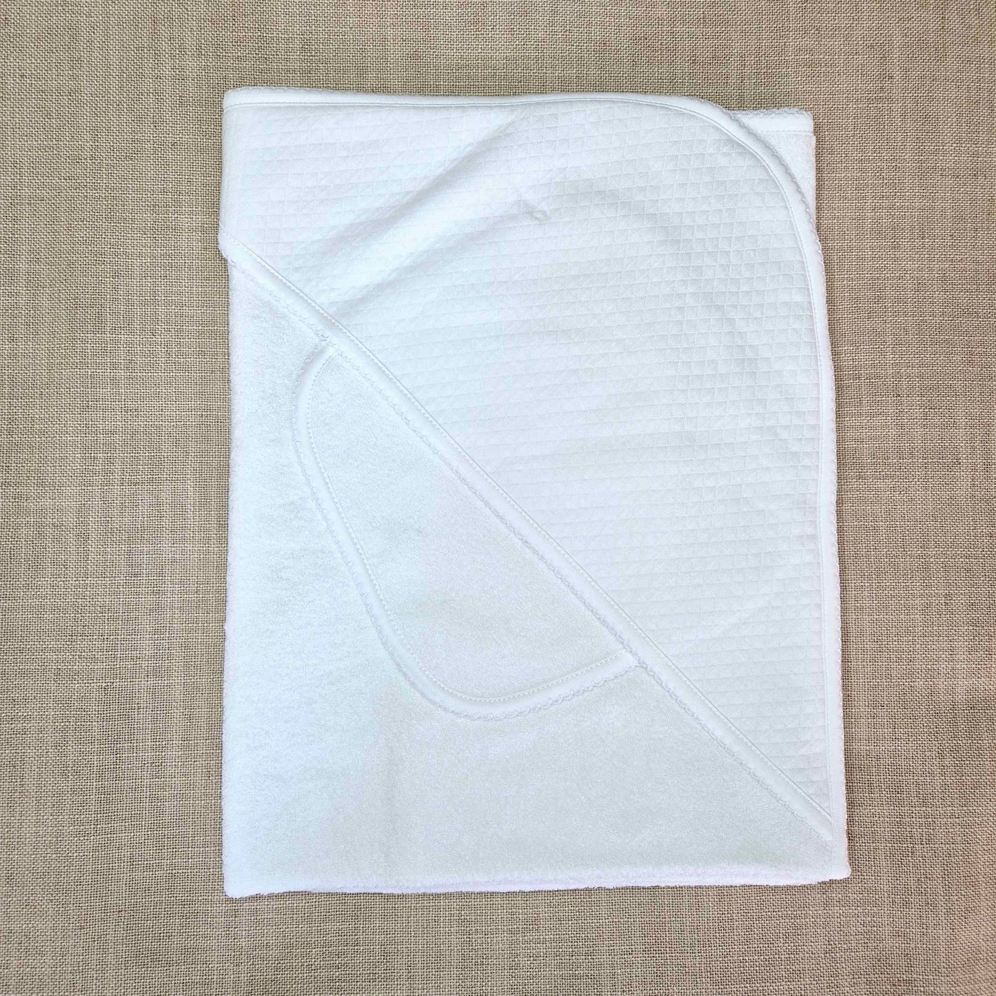 Toalla Capucha blanca