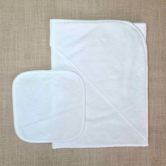 Toalla Capucha blanca
